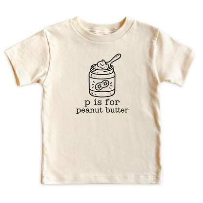 P Is for Peanut Butter Baby Bodysuit