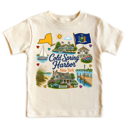 Cold Spring Harbor New York Baby Bodysuit for Boys Girls