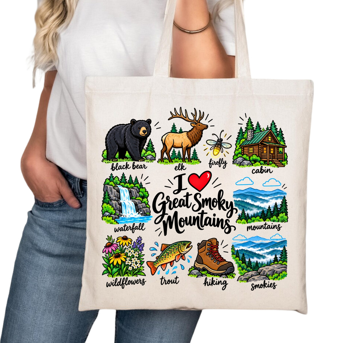 Great Smoky Mountains Tote Bag