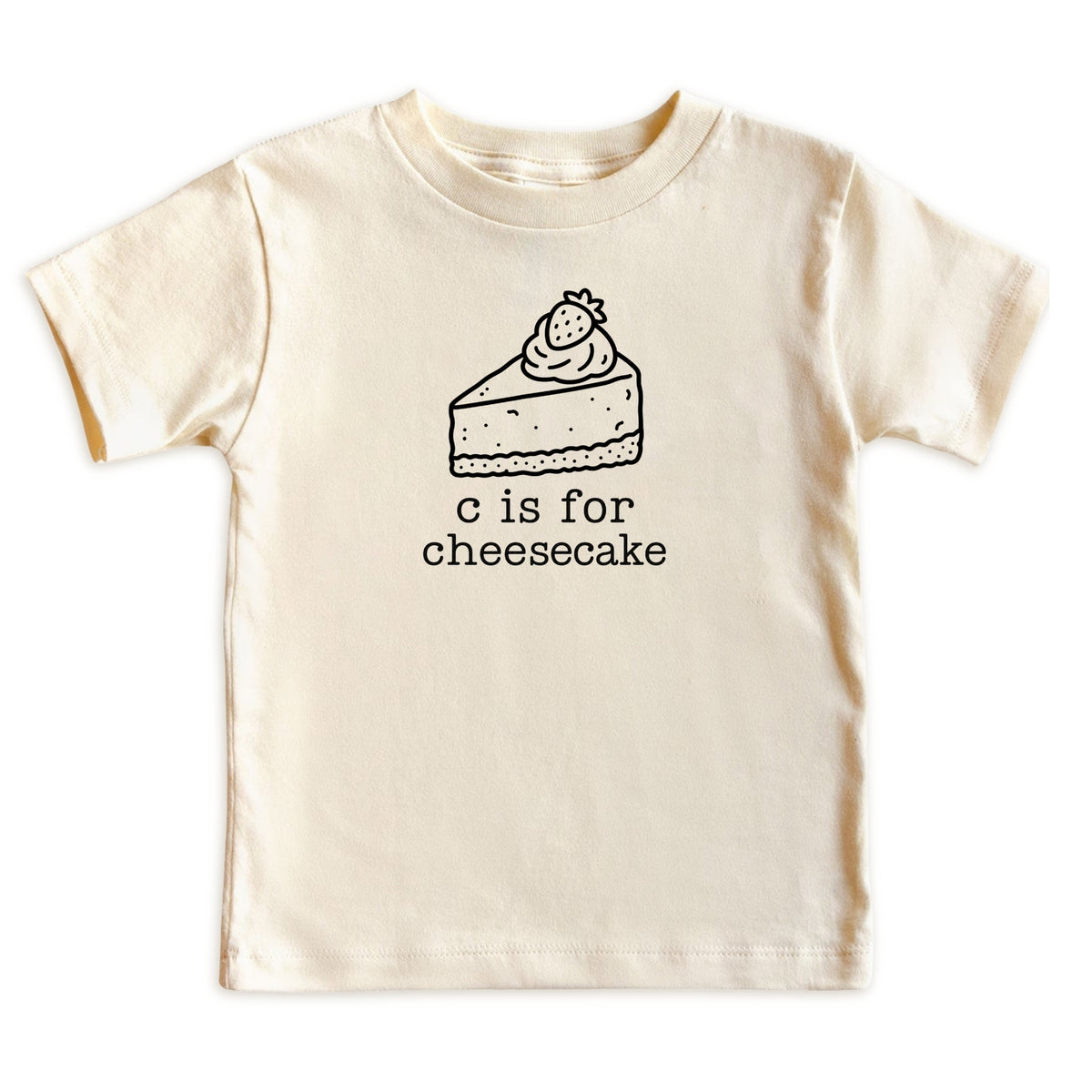 C Is for Cheesecake Baby Bodysuit