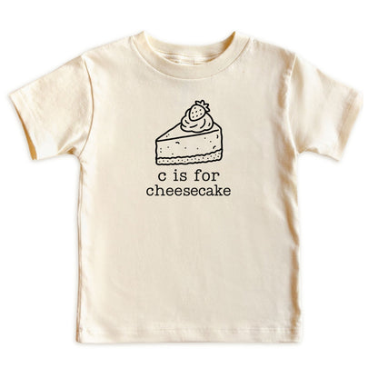 C Is for Cheesecake Baby Bodysuit