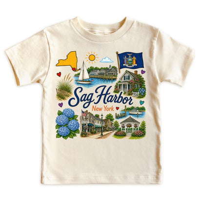 Sag Harbor New York Baby Bodysuit for Boys Girls