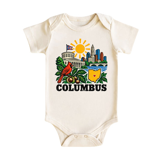 Columbus Baby Bodysuit