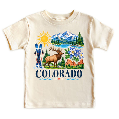 Colorado Kids T-Shirt for Boys Girls