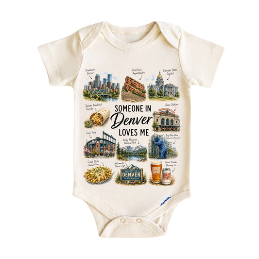 Someone in Denver Loves Me Baby Onesie ®