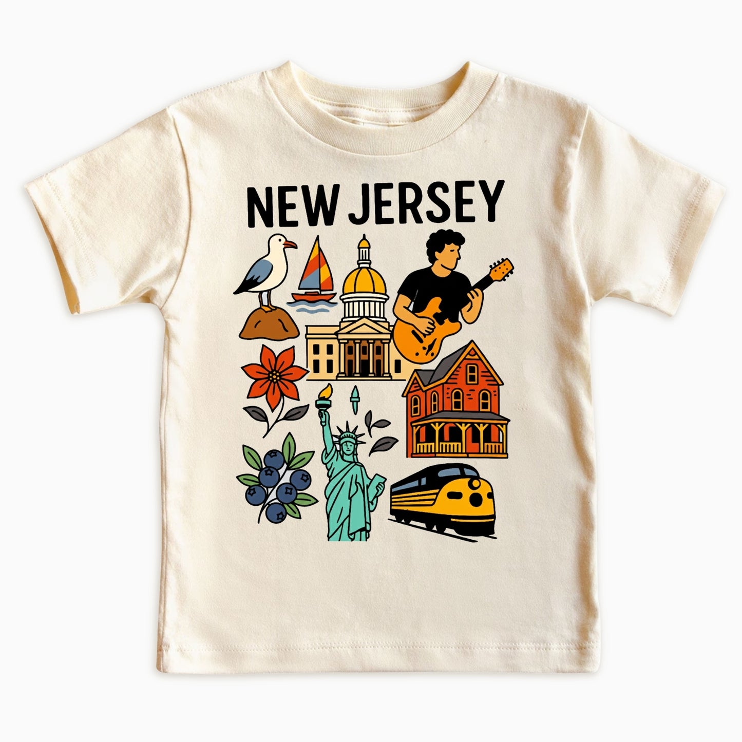 New Jersey Garden State Kids T-Shirt