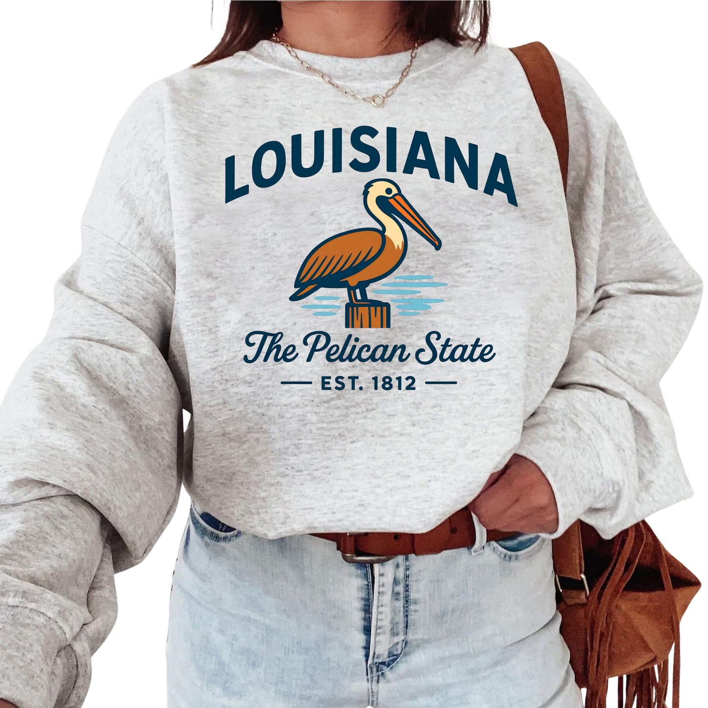 Louisiana Baby Bodysuit for Baby Boys and Girls