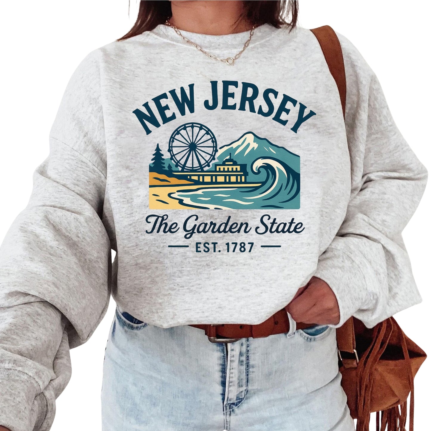 New Jersey Baby Bodysuit for Baby Boys and Girls