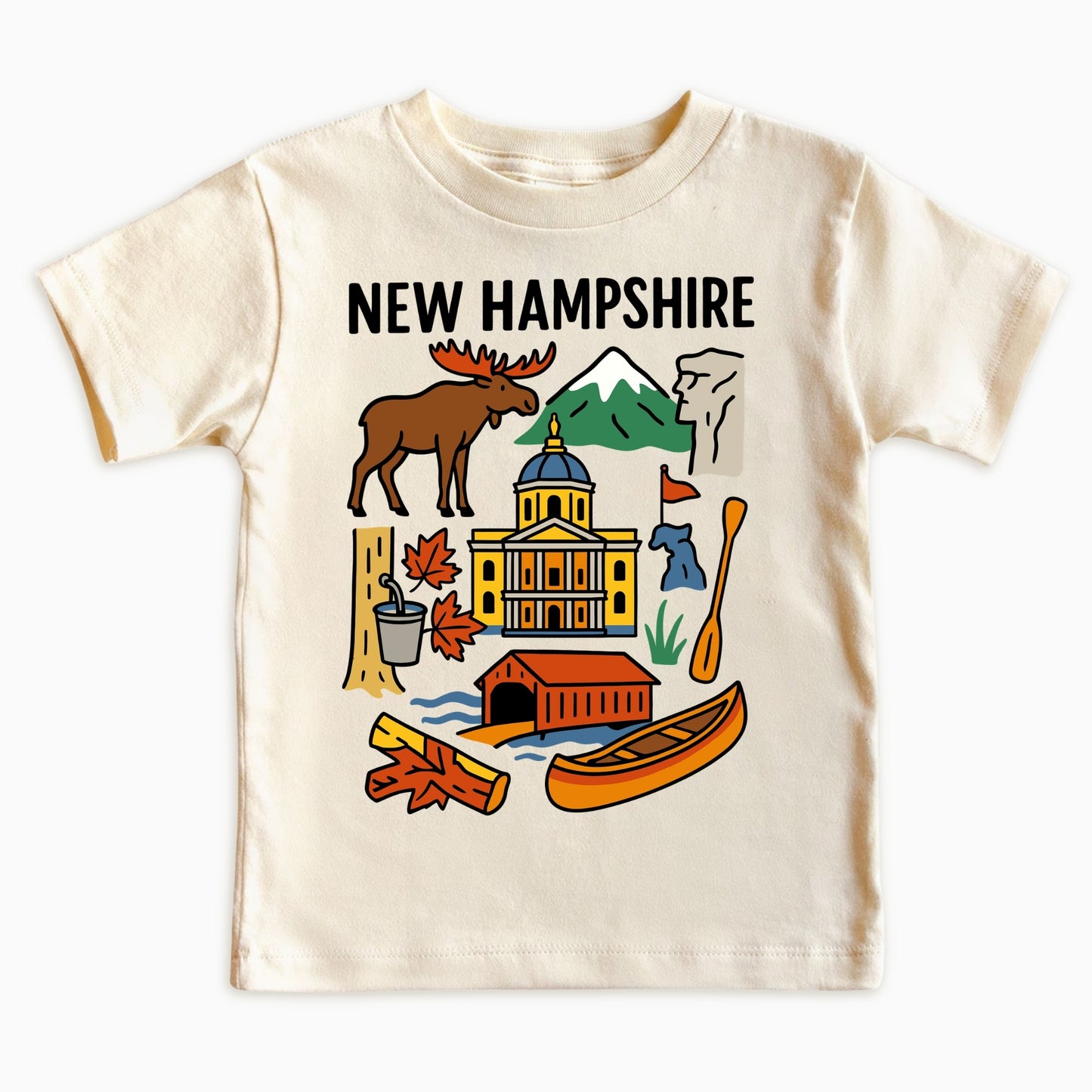 New Hampshire Granite State Kids T-Shirt