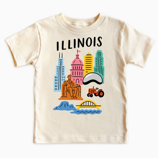 Illinois Prairie State Kids T-Shirt