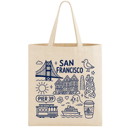 San Francisco Tote Bag