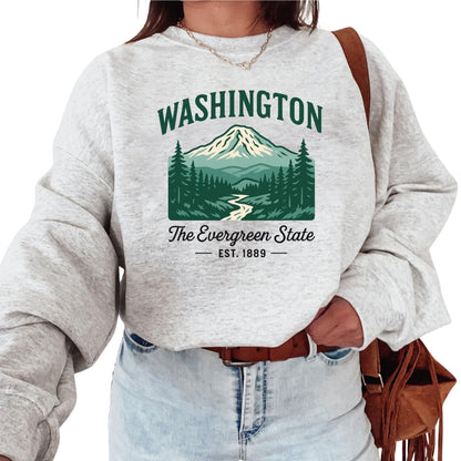 Washington Baby Bodysuit for Baby Boys Girls, Seattle Spokane Tacoma Newborn Baby Hospital Outfit
