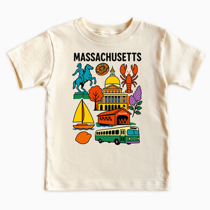 Massachusetts Bay State Kids T-Shirt