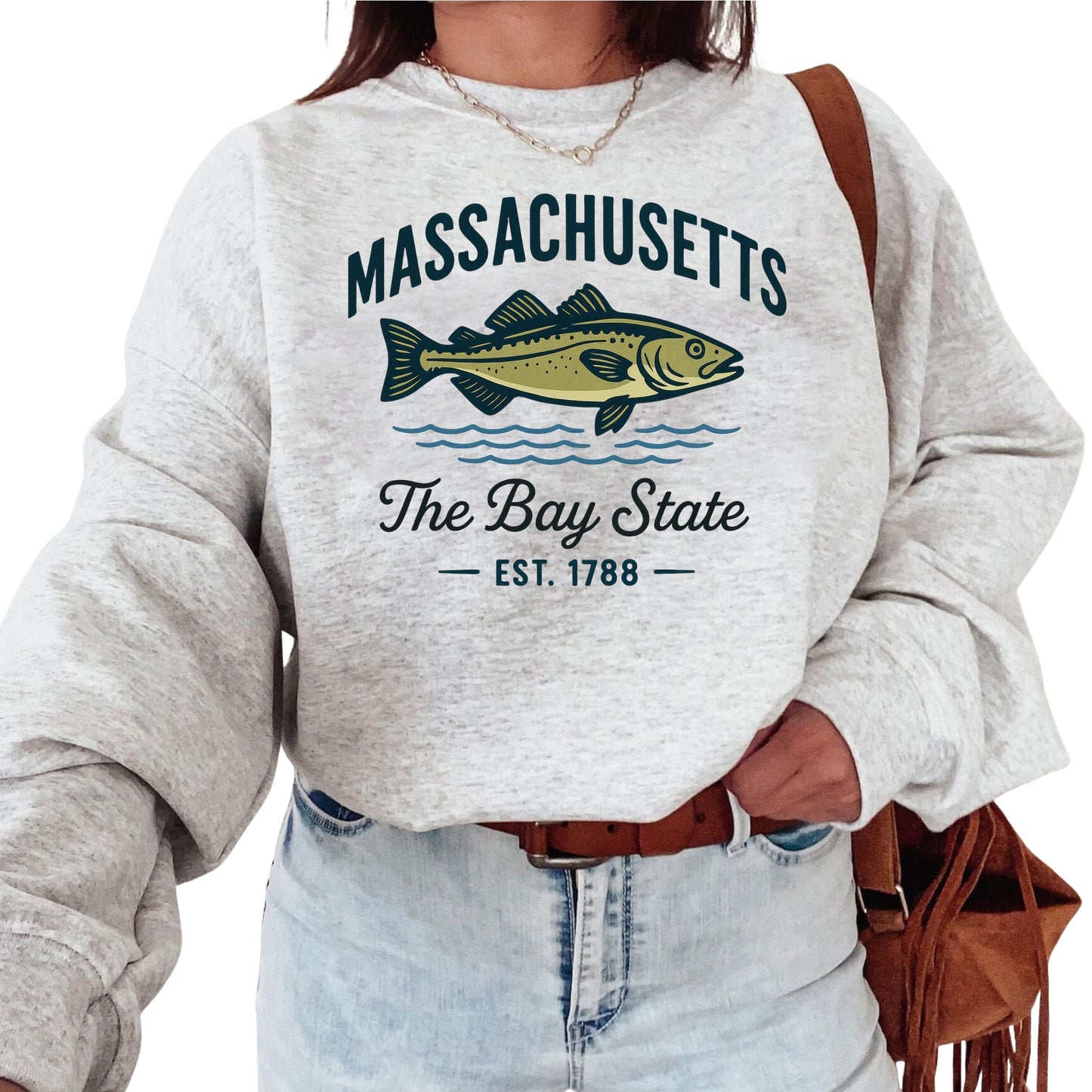 Massachusetts Baby Bodysuit for Baby Boys and Girls