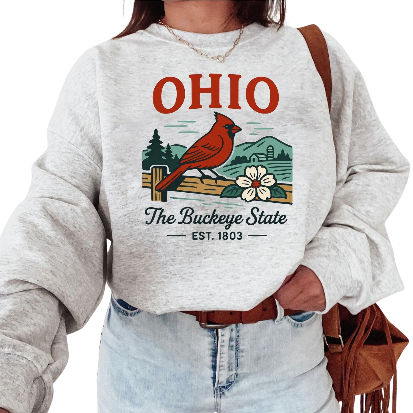 Ohio Baby Bodysuit for Baby Boys and Girls