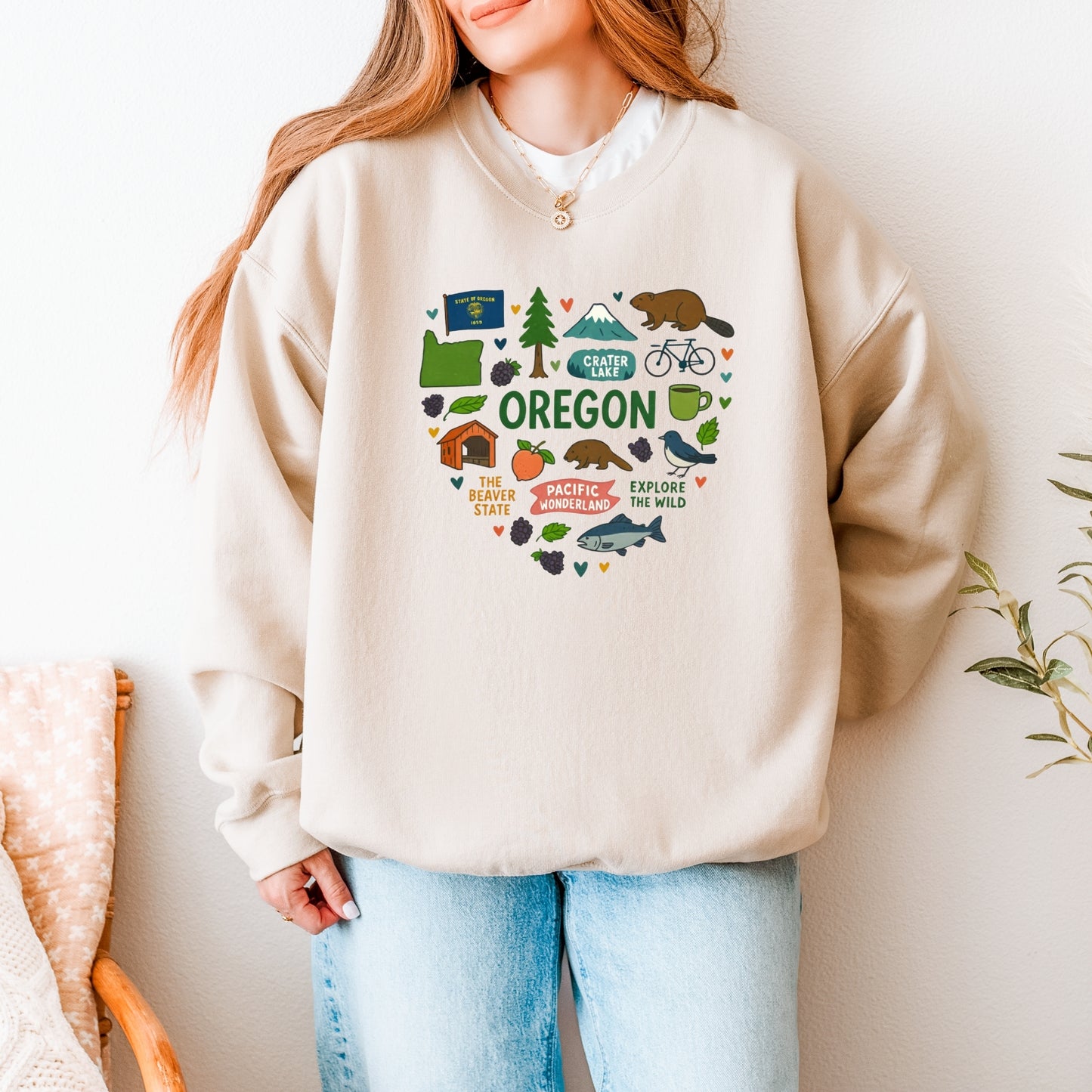 Oregon Kids T-Shirt – Beaver State Icons