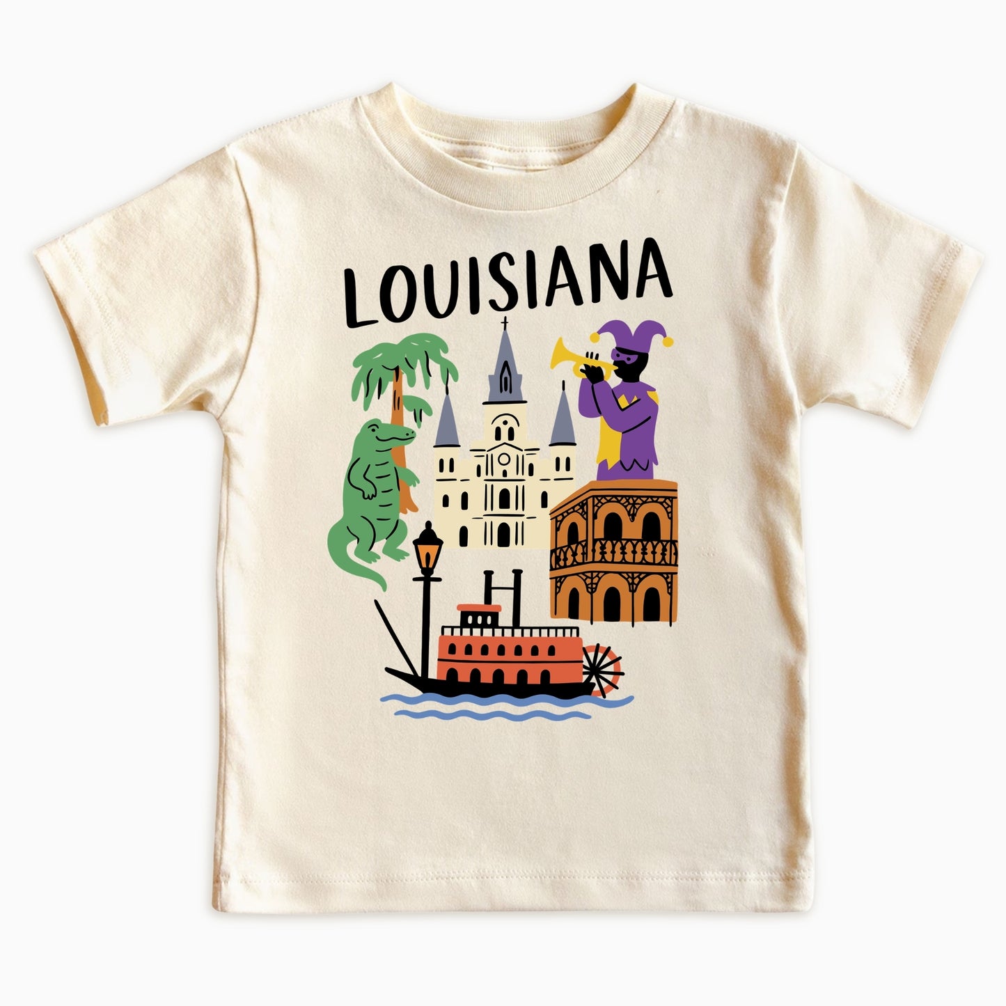 Louisiana Bayou Adventure Kids T-Shirt