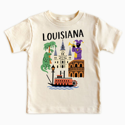 Louisiana Bayou Adventure Kids T-Shirt