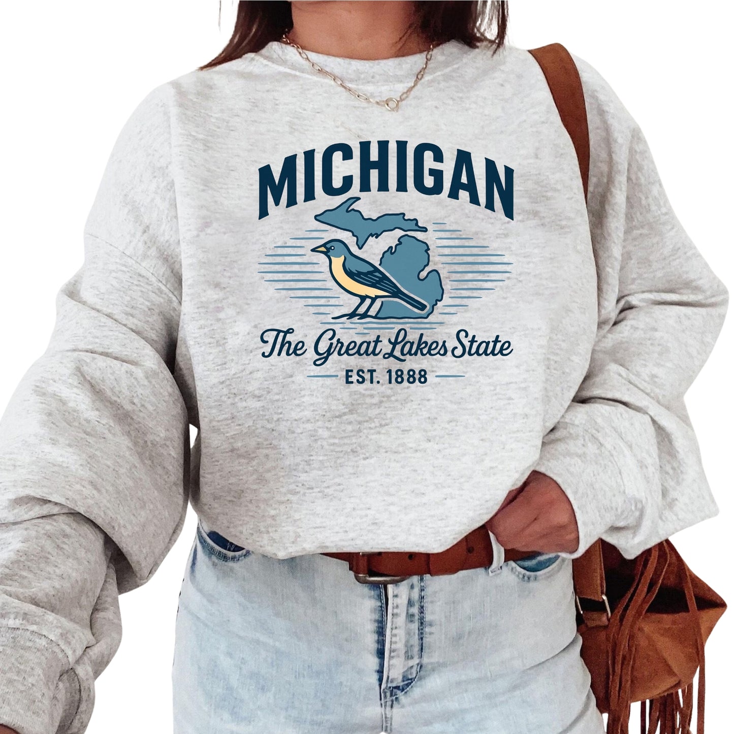 Michigan Vacation Kids Tshirt