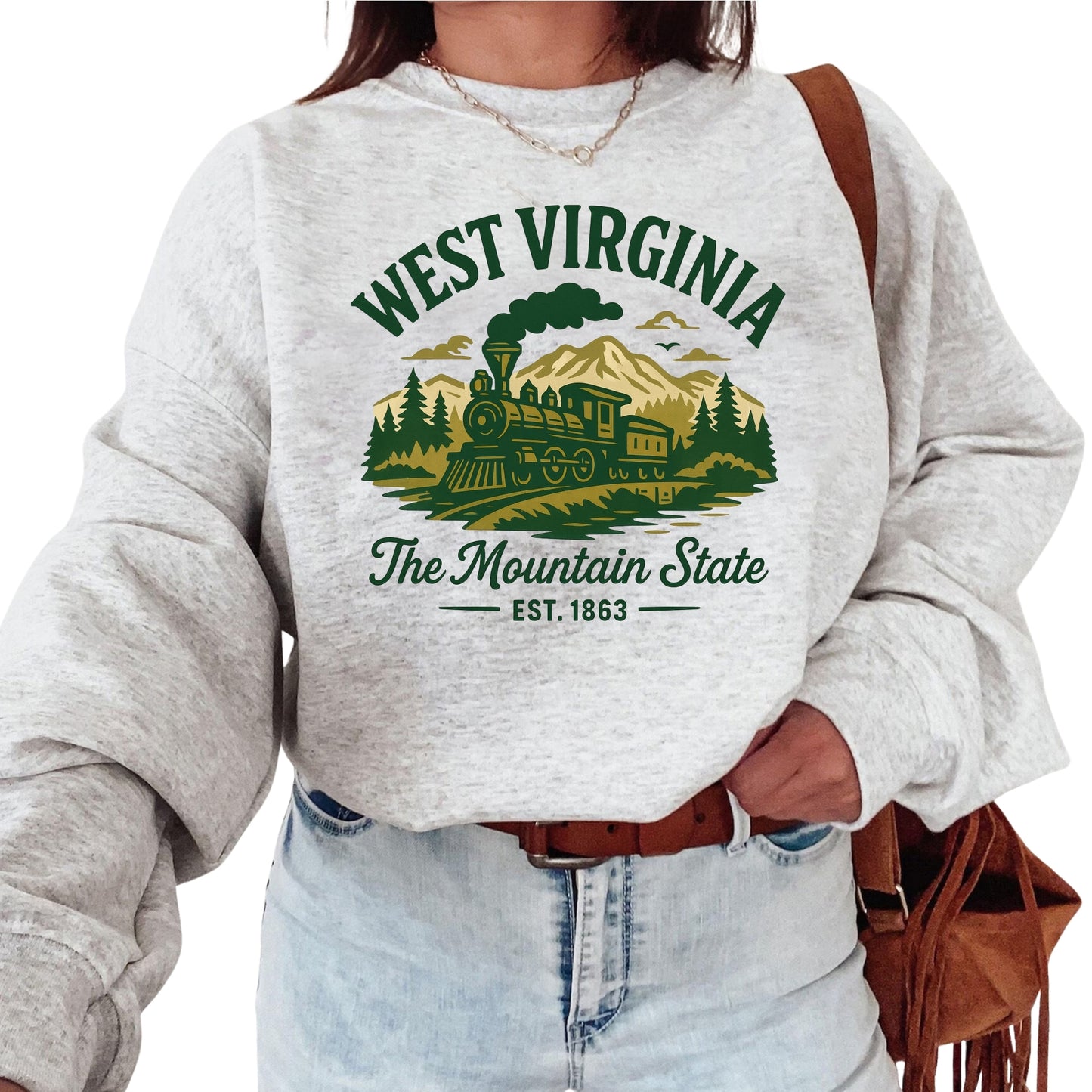 West Virginia Baby Bodysuit for Baby Boys Girls, Charleston Huntington Morgantown Newborn Baby Hospital Outfit