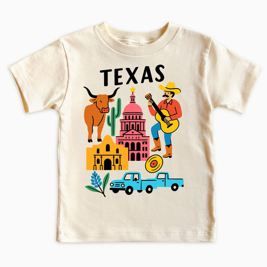 Texas Lone Star State Kids T-Shirt