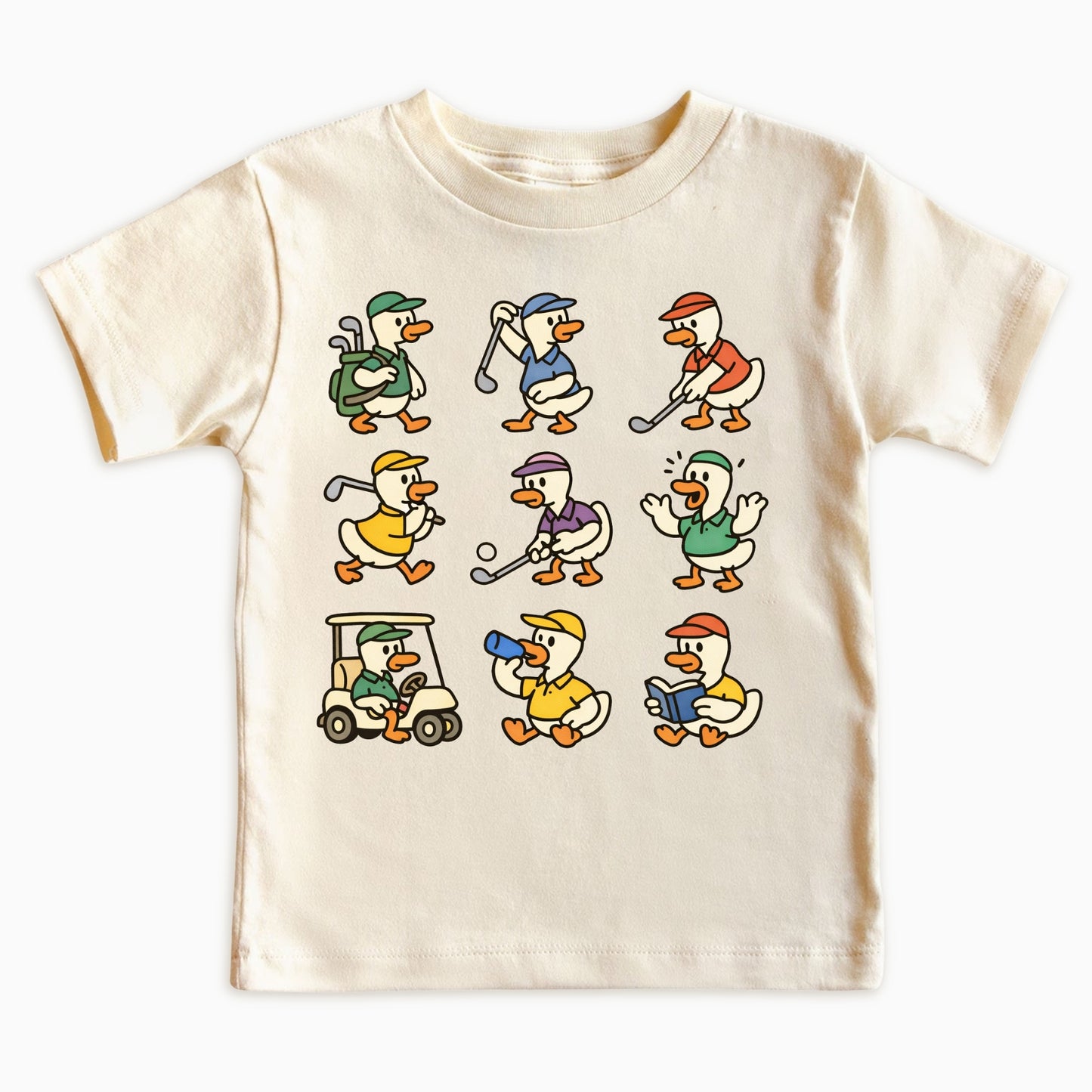 Golf Ducks Kids T-Shirt