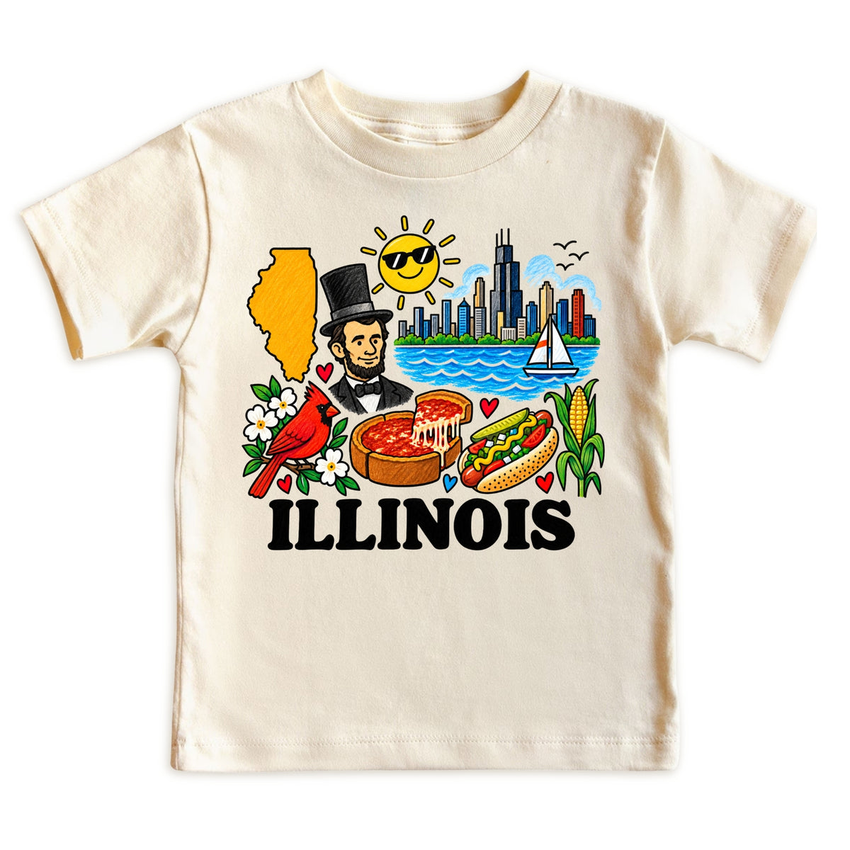 Illinois Kids T-Shirt