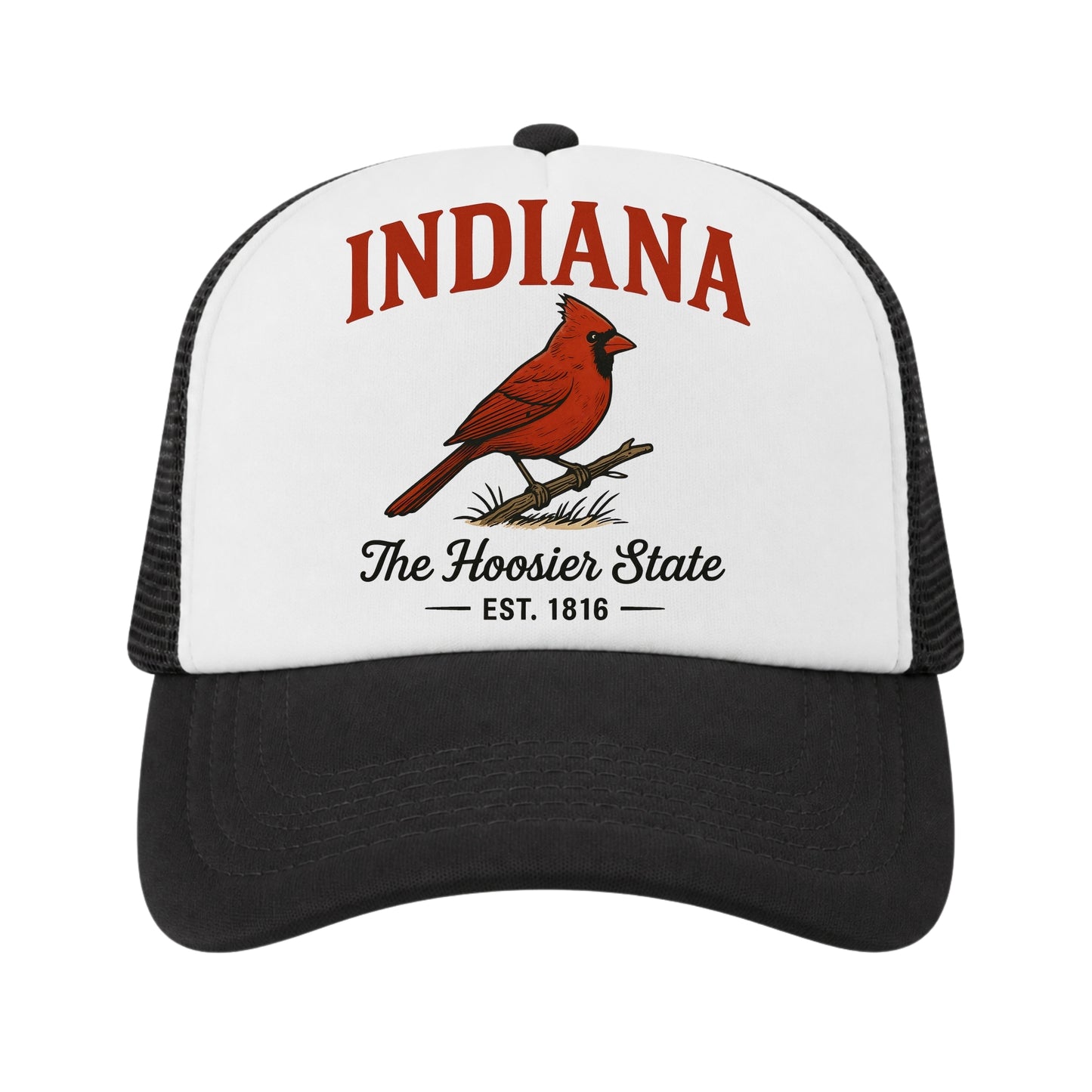 Indiana Trucker Hat for Kids & Adults, Indiana Road Trip Vacation Hat