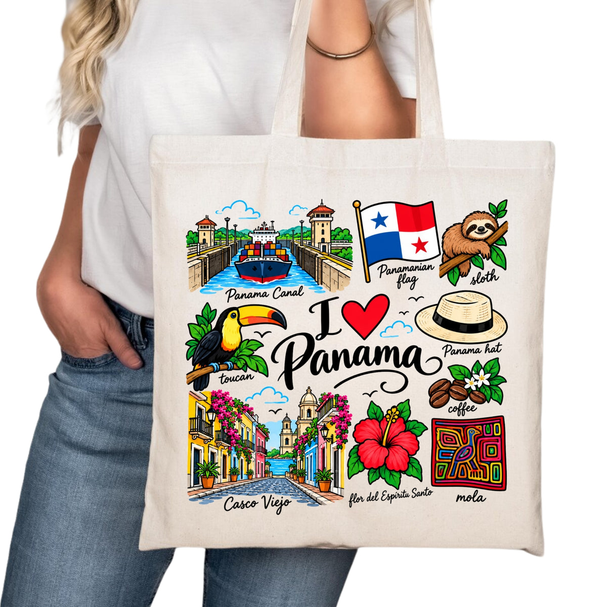 Panama Tote Bag