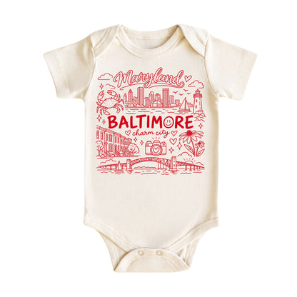 Baltimore Illustration T-Shirt