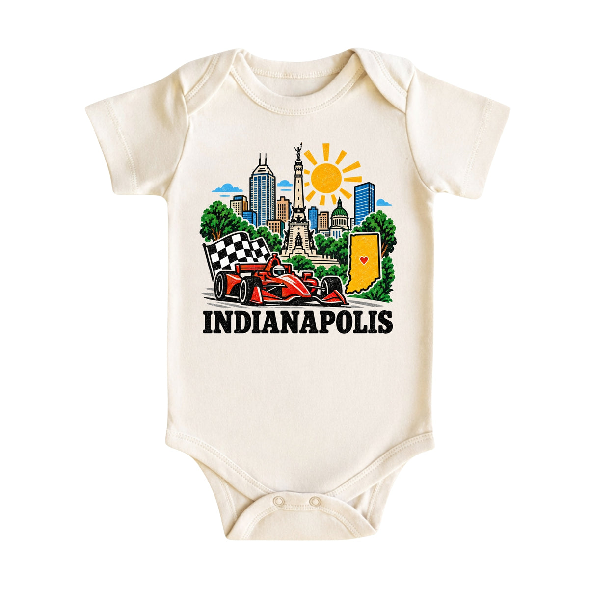 Indianapolis Baby Bodysuit