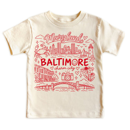 Baltimore Illustration T-Shirt