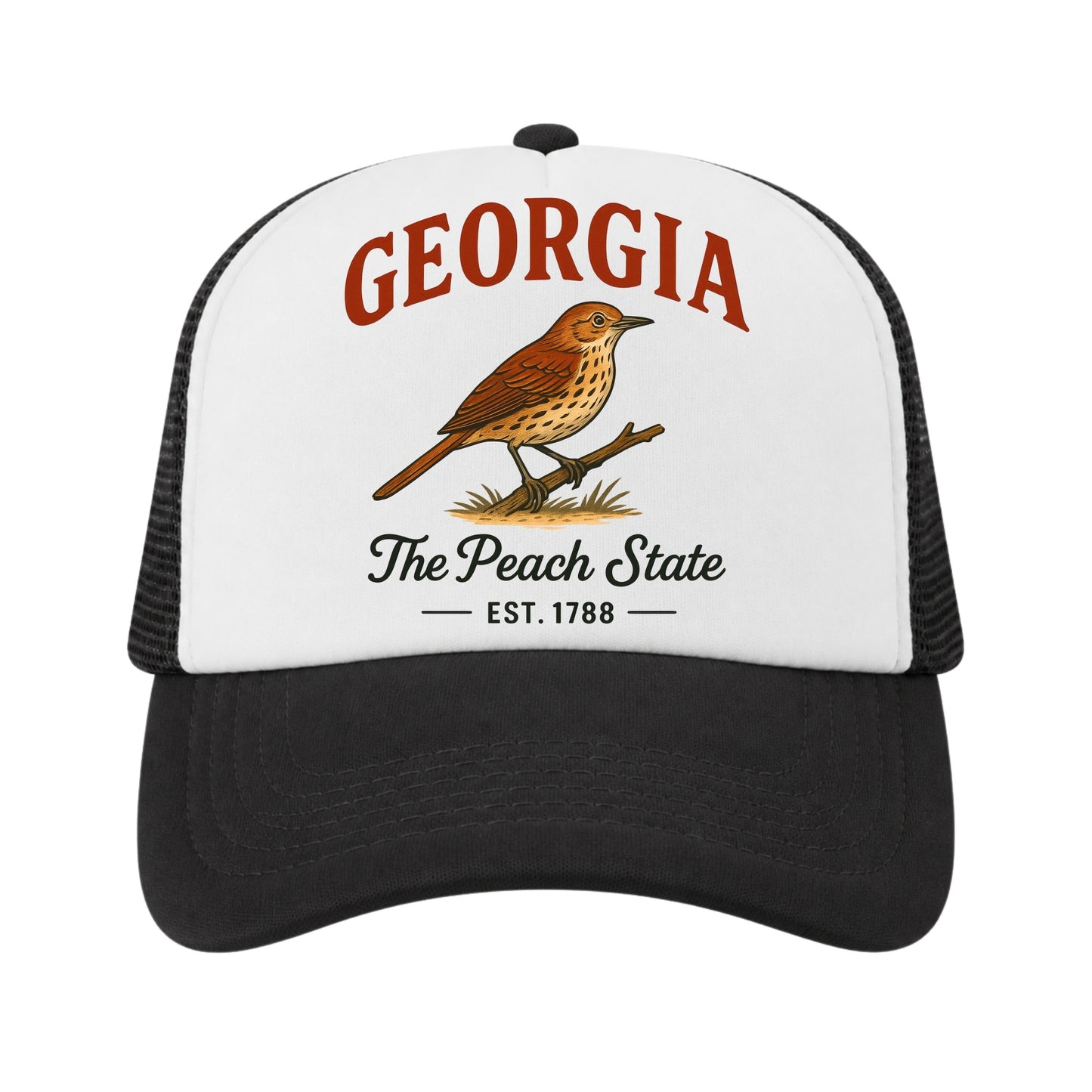 Georgia Trucker Hat for Kids & Adults, Georgia Road Trip Vacation Hat