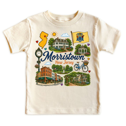 Morristown New Jersey Baby Bodysuit for Boys Girls