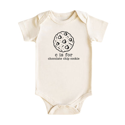 C Is for Chocolate Chip Cookie Baby Bodysuit
