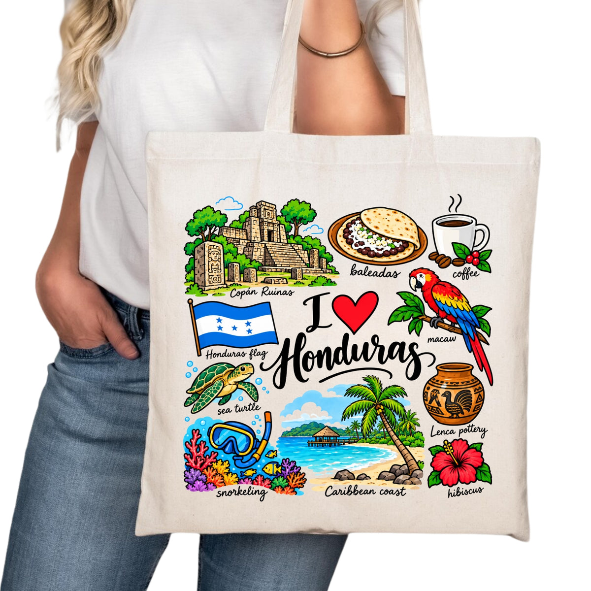 Honduras Tote Bag