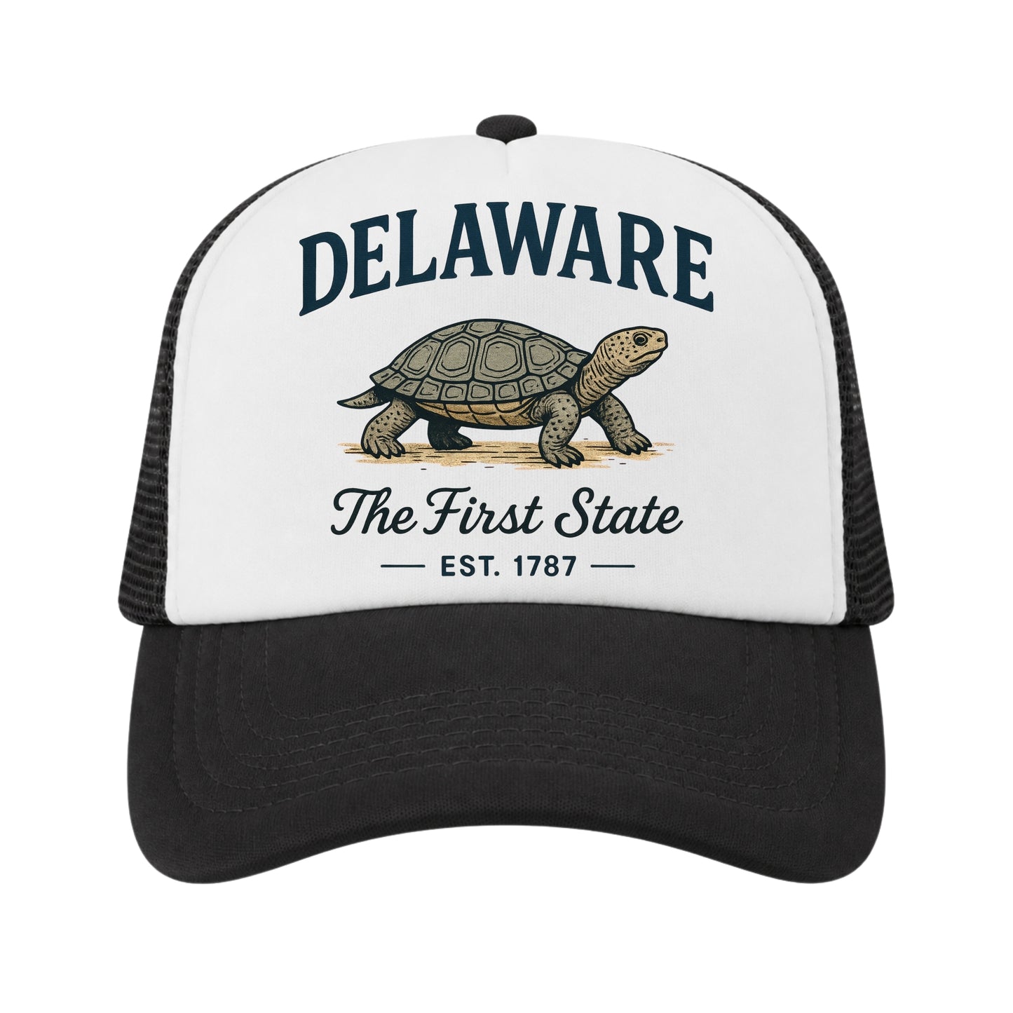 Delaware Trucker Hat for Kids & Adults, Delaware Road Trip Vacation