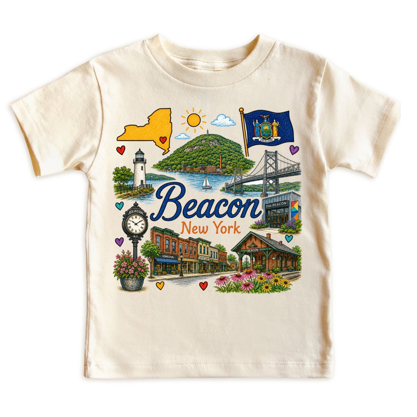 Beacon New York Baby Bodysuit for Boys Girls