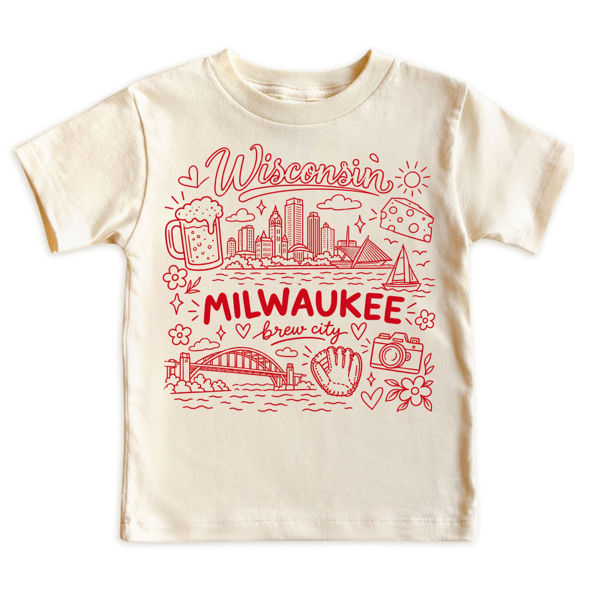 Milwaukee Illustration T-Shirt