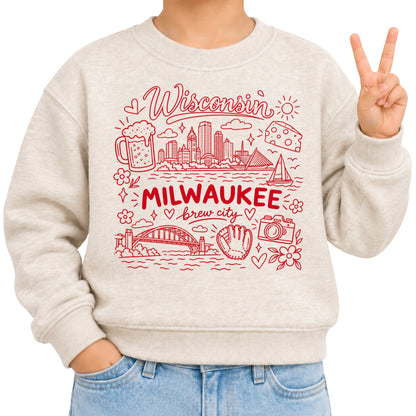 Milwaukee Illustration T-Shirt