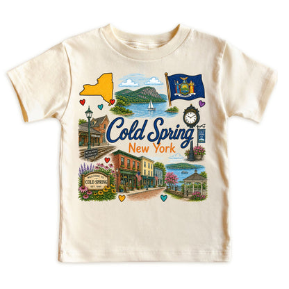Cold Spring New York Baby Bodysuit for Boys Girls