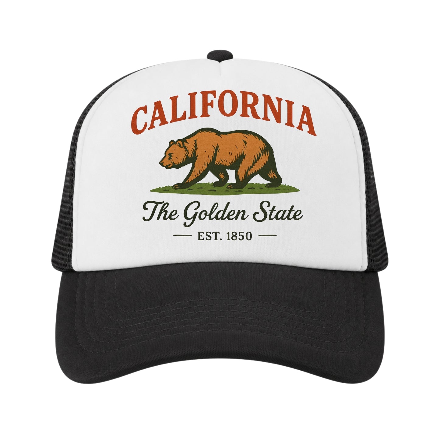 California Trucker Hat for Kids & Adults, California Road Trip Vacation Hat