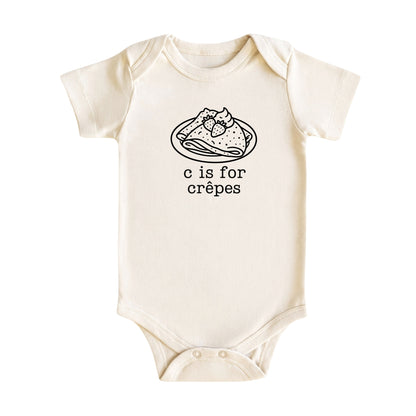C Is for Crepes Baby Bodysuit