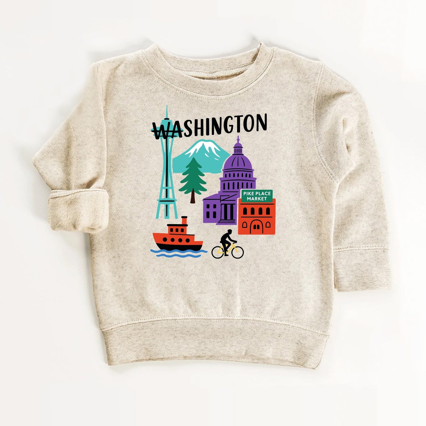 Washington Evergreen State Kids T-Shirt