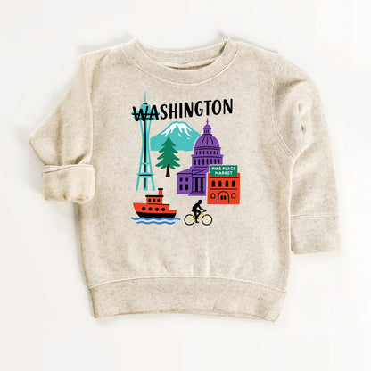 Washington Evergreen State Kids T-Shirt