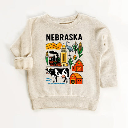 Nebraska Heartland Kids T-Shirt