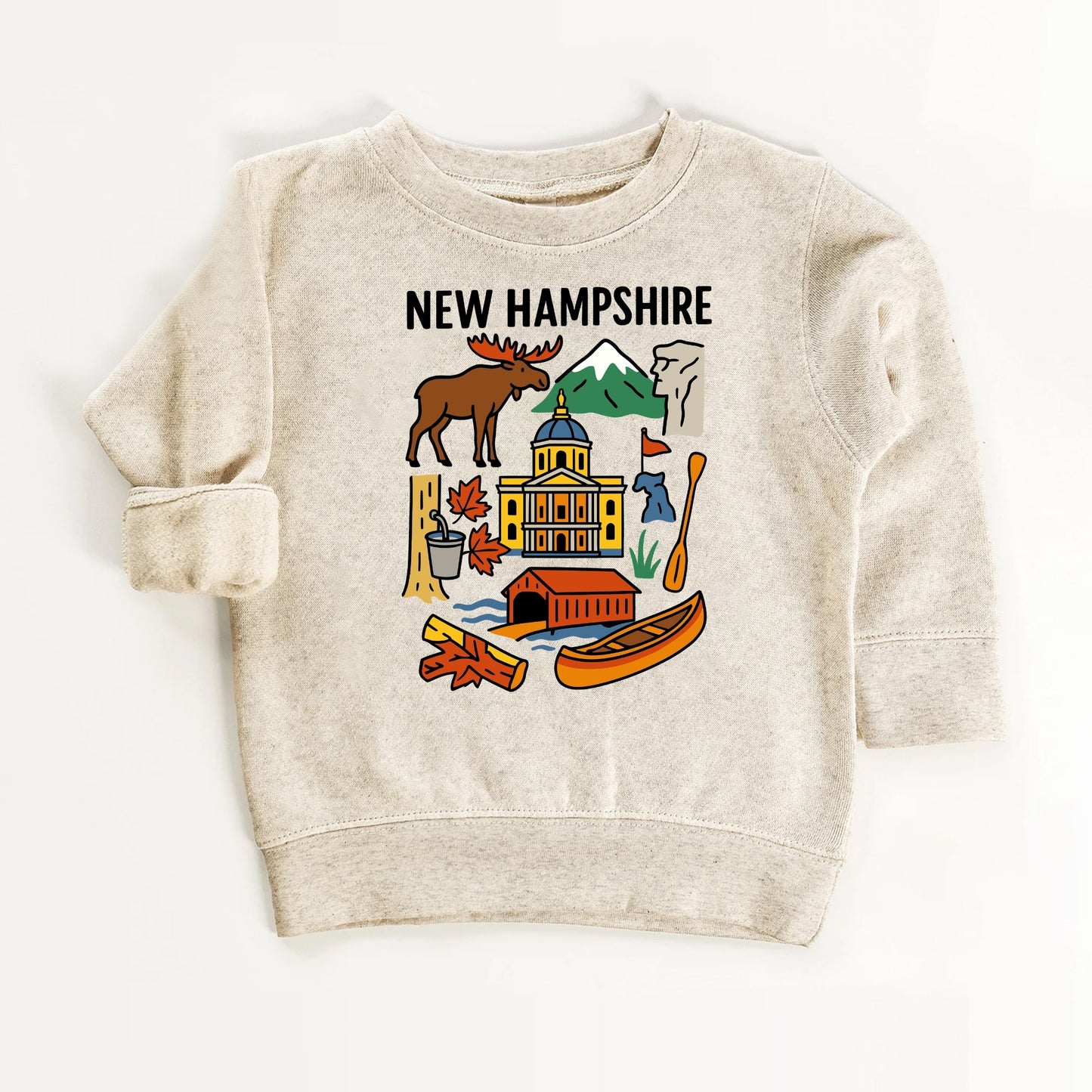 New Hampshire Granite State Kids T-Shirt