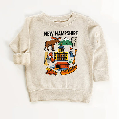 New Hampshire Granite State Kids T-Shirt