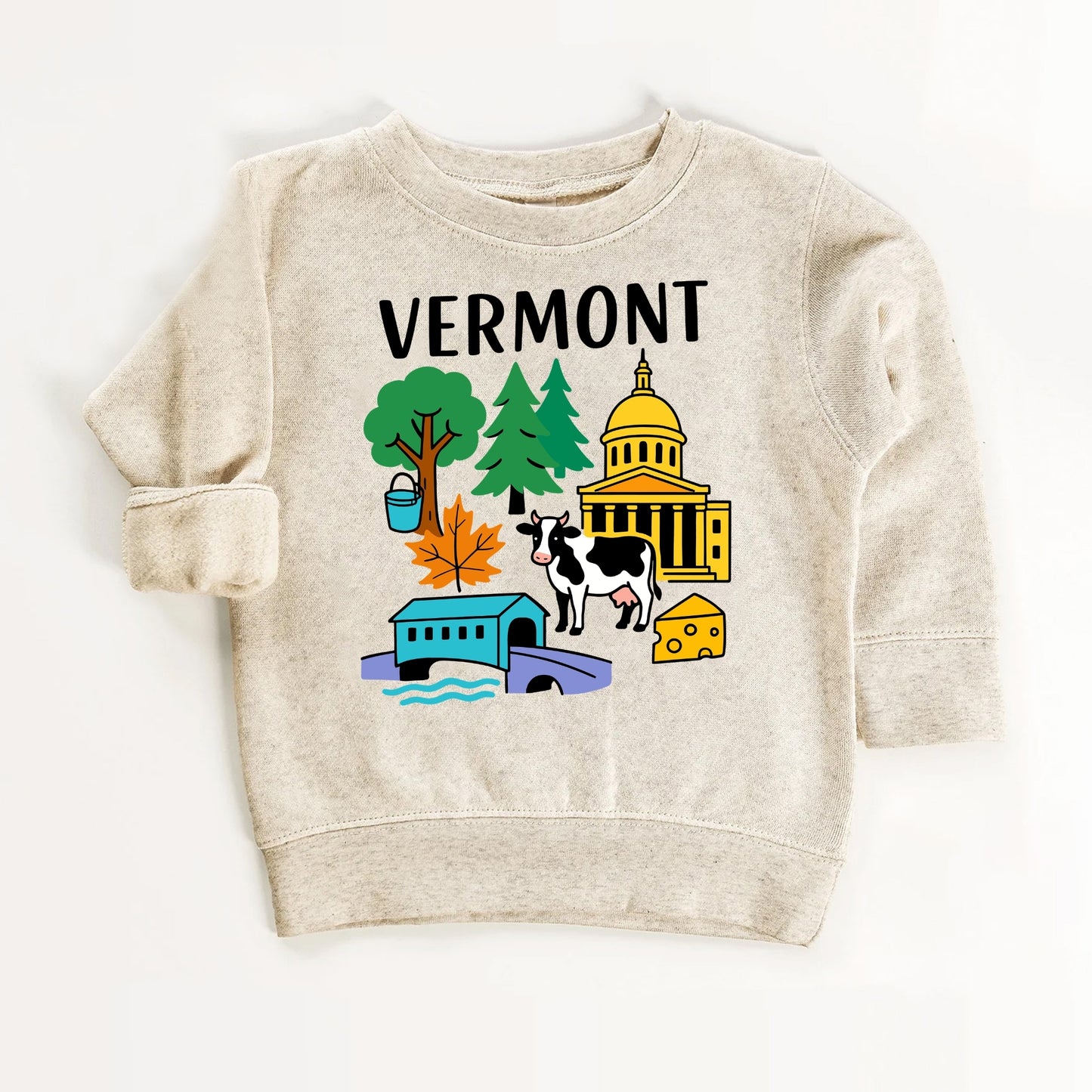 Vermont Green Mountain State Kids T-Shirt