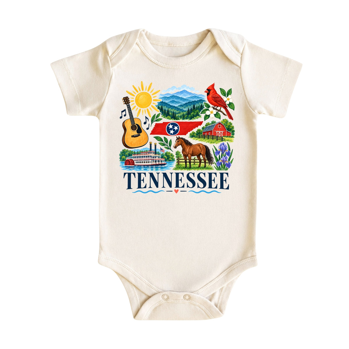 Tennessee Baby Bodysuit